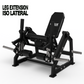 Extensión de Cuádriceps Iso Lateral Beast | Obelix