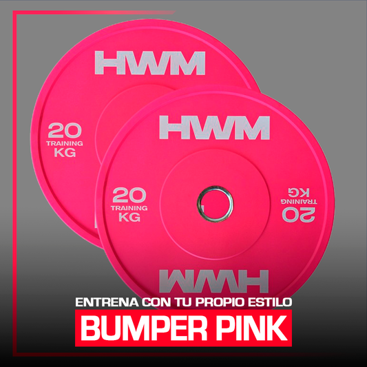 Bumper Plate Pink 20kg (par)