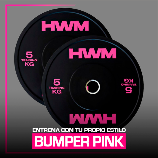 Bumper Plate Pink 5kg (par)