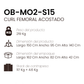 Curl De Femoral Acostado MO 2.0 | Obelix