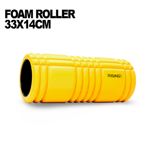 Foam Roller 33x14cm | Amarillo | Rising
