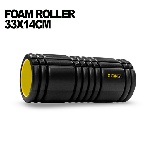 Foam Roller 33x14cm | Negro | Rising