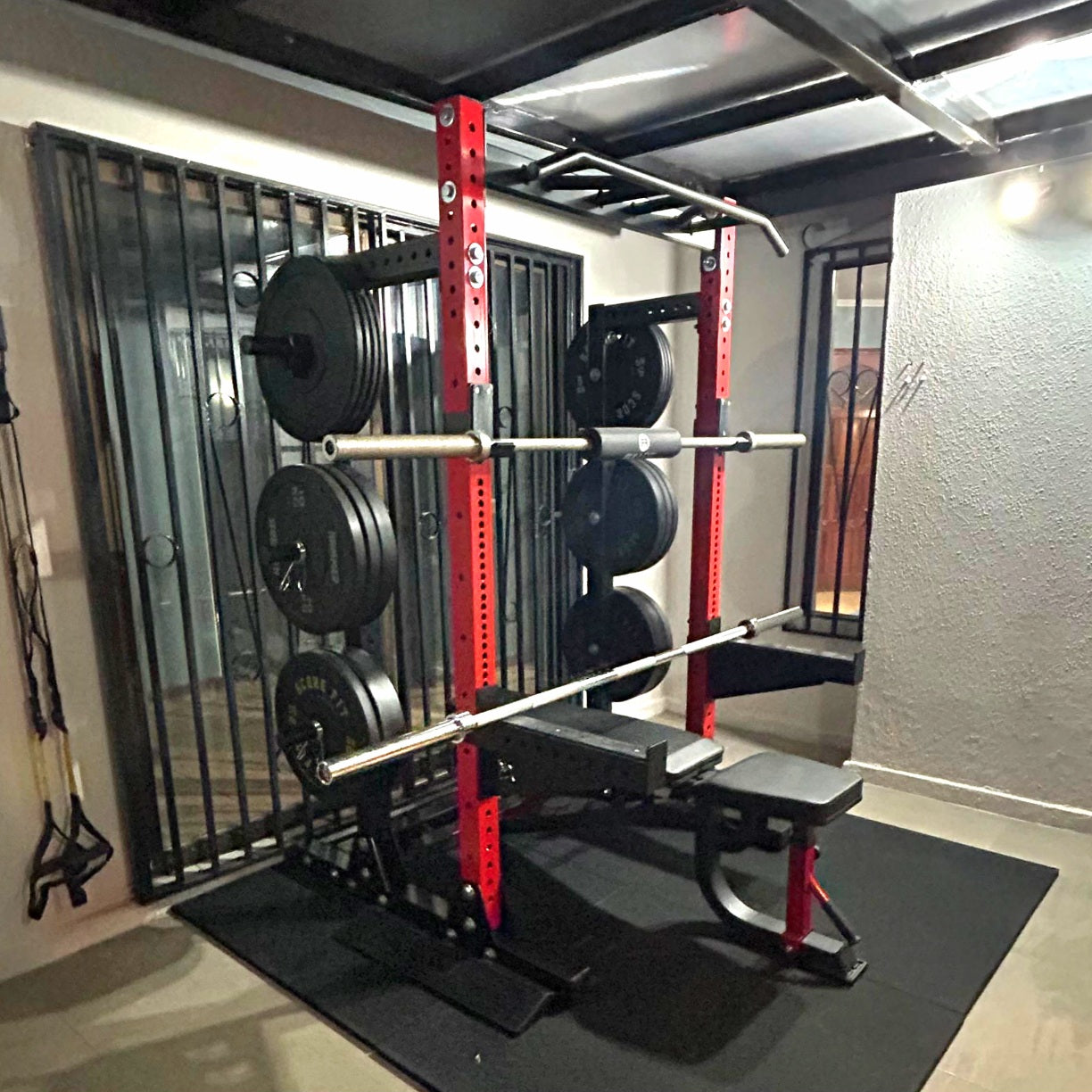 Half Rack Multigrip Alto Tráfico | FEDESPORT