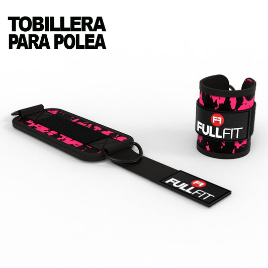 Tobillera Polea Pink Piton (Par)
