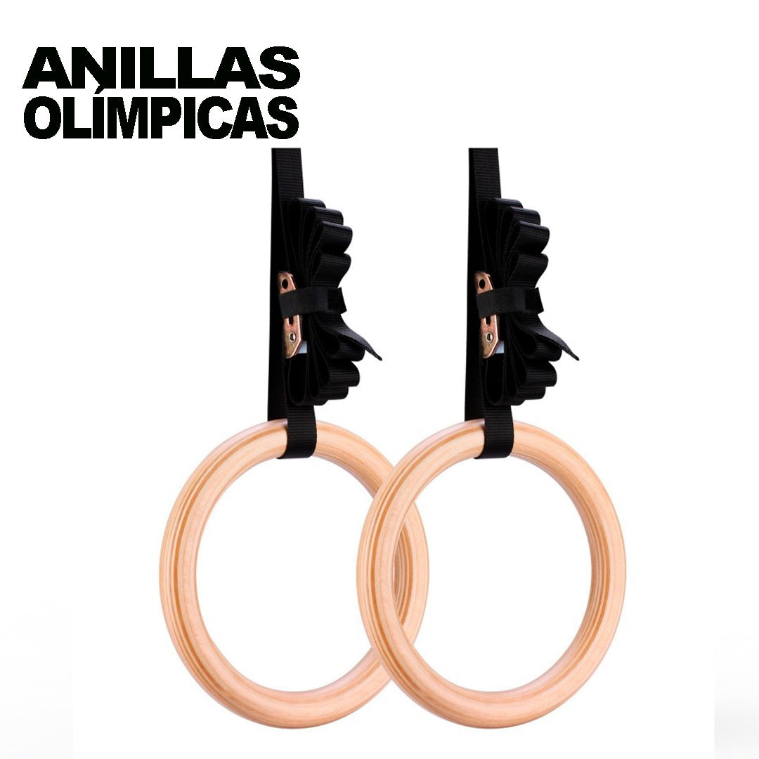 Par Anillas Olímpicas de Gimnasia Madera | HWM