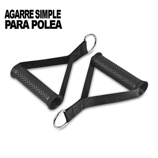 Agarre Manilla Simple de Caucho - Accesorio Polea