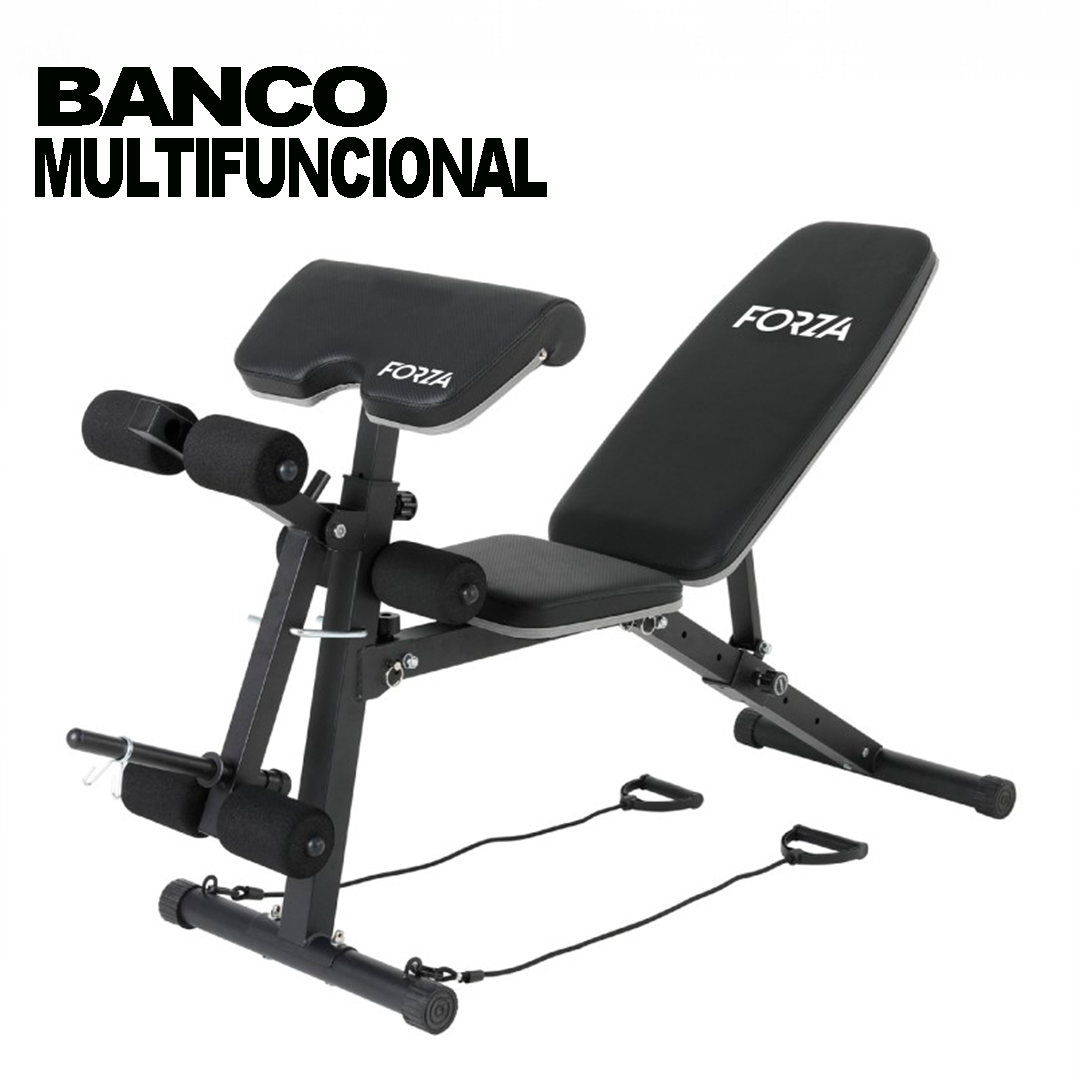 Banco Multifuncional + Bandas de Resistencia
