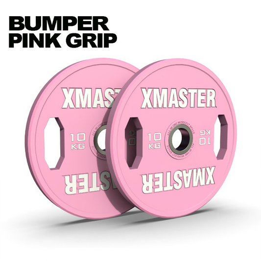 Discos Olímpicos CPU Pink Grip 10kg (Par) | XMASTER