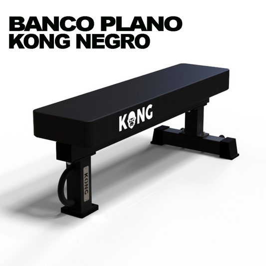 Banco Plano Negro | Banco Alto Tráfico Kong