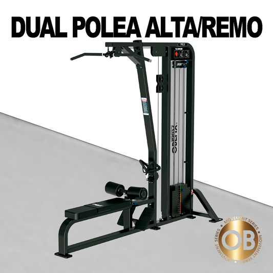 Dual Polea Alta/Remo Bajo 2.0
