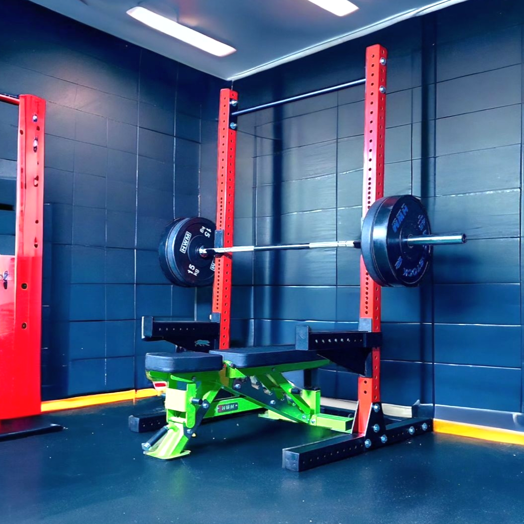 Squat Rack Alto Tráfico | Spotter Arms | FEDESPORT®