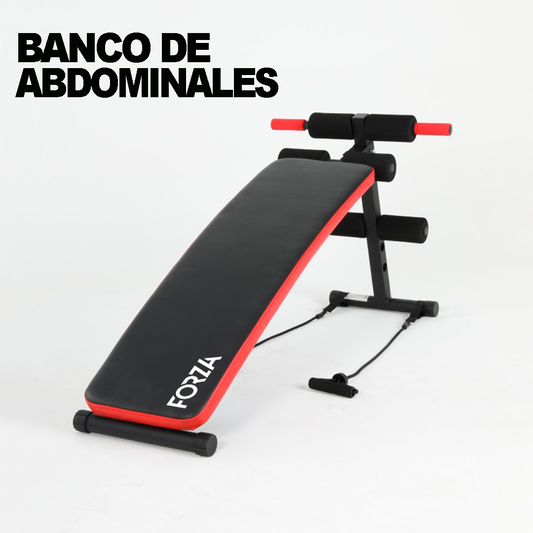 Banco de Abdominales + Bandas de Resistencia | Forza