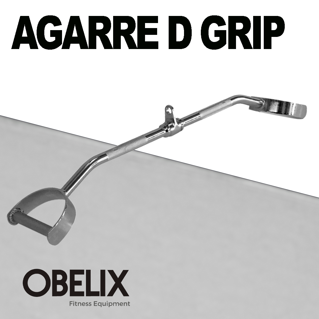 Agarre Polea Barra Pulldown "D" Grip