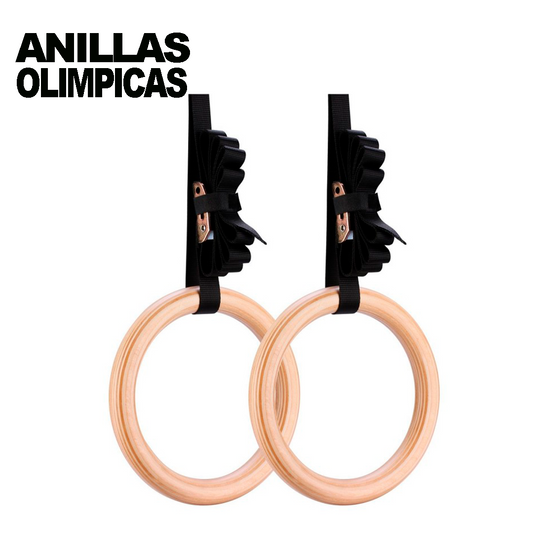 Par Anillas Olímpicas de Gimnasia Madera | HWM