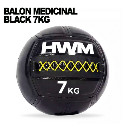 Balón Medicinal 7kg Black Series | HWM