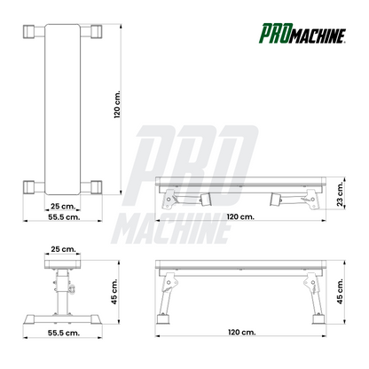Banco Plano Plegable ZR Series