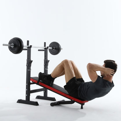 Banco Preolímpico Plegable con Soporte para Fondos
