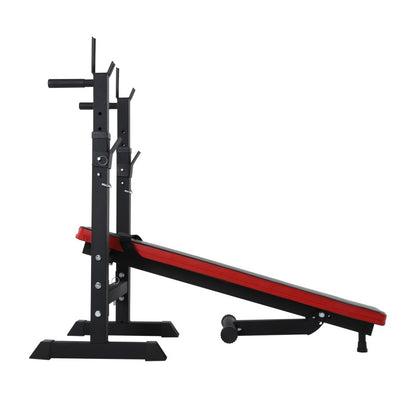 Banco Preolímpico Plegable con Soporte para Fondos