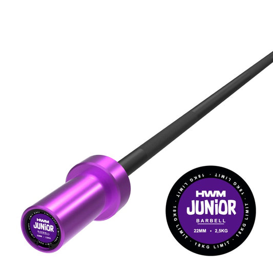 Barra Olímpica 2.2kg Junior Series (Morado)