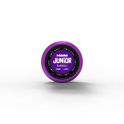 Barra Olímpica 2.2kg Junior Series (Morado)