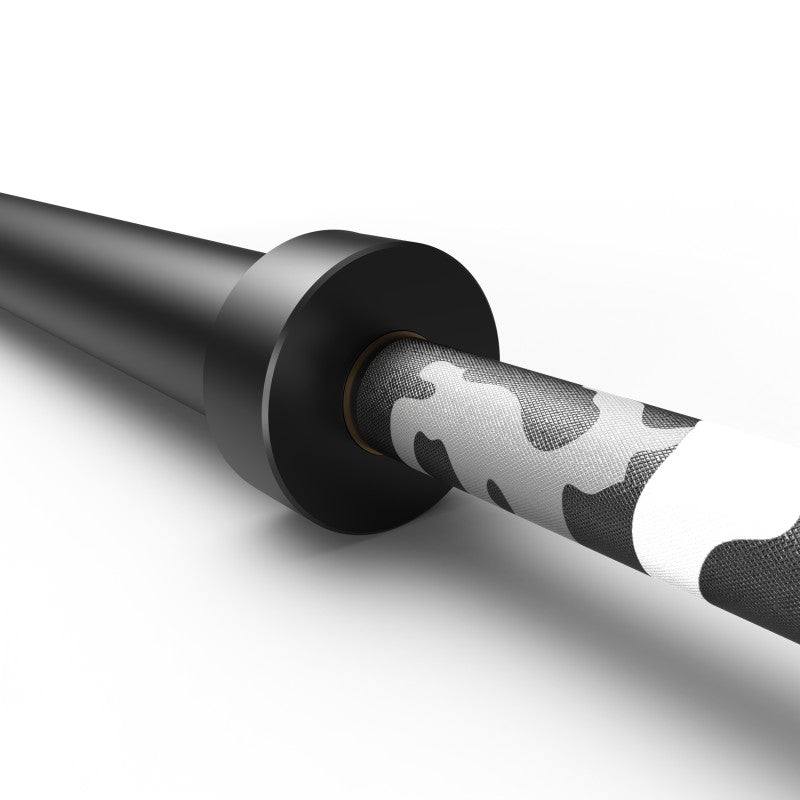 Barra Olímpica Cerakote Black Camo 700lb 20kg | HWM