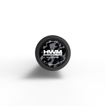 Barra Olímpica Cerakote Black Camo 700lb 20kg | HWM