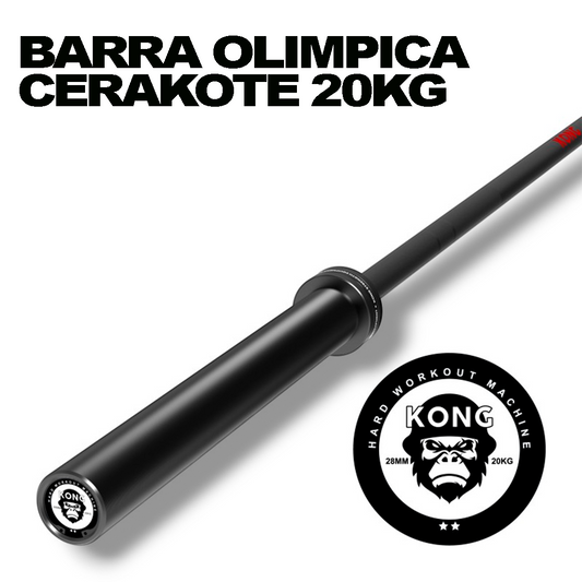 Barra Olímpica 20kg Cerakote Black | KONG