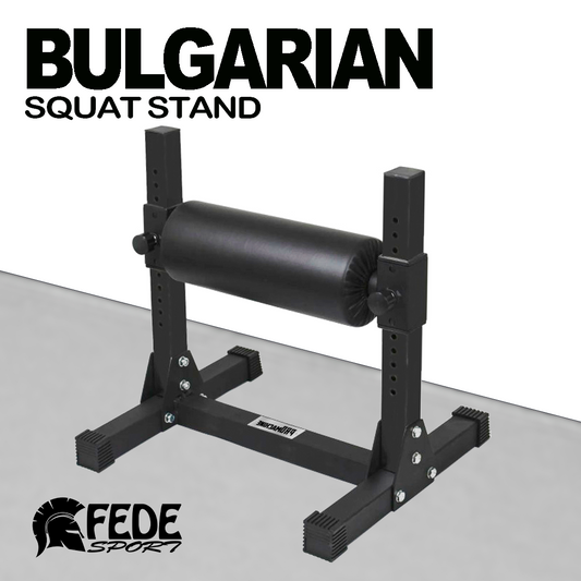Bulgarian Squat Stand-Rack Sentadilla Búlgara