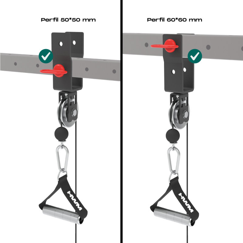 Cable Polea Rack Pro 2.0 Accesorio