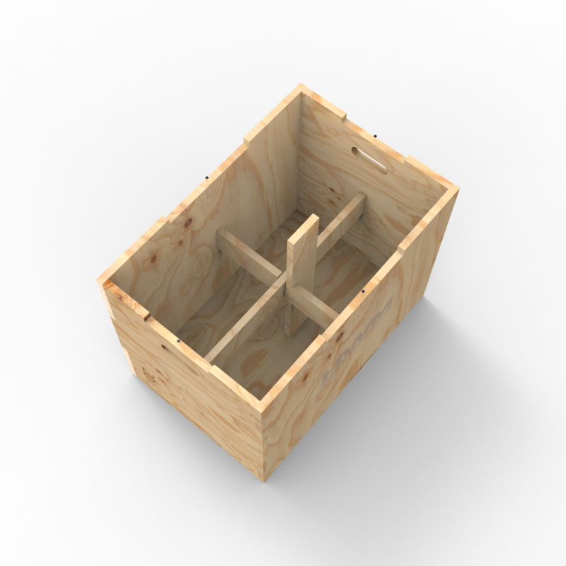 Cajón Pliométrico De Madera