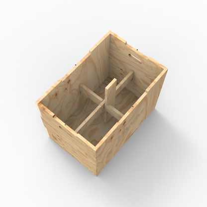 Cajón Pliométrico De Madera