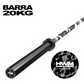 Barra Olímpica Cerakote Black Camo 700lb 20kg | HWM