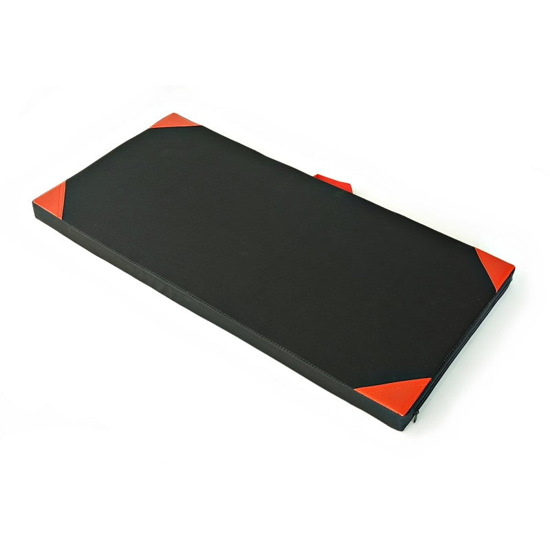 Colchoneta Pu Negro/Rojo 100x50x5cm