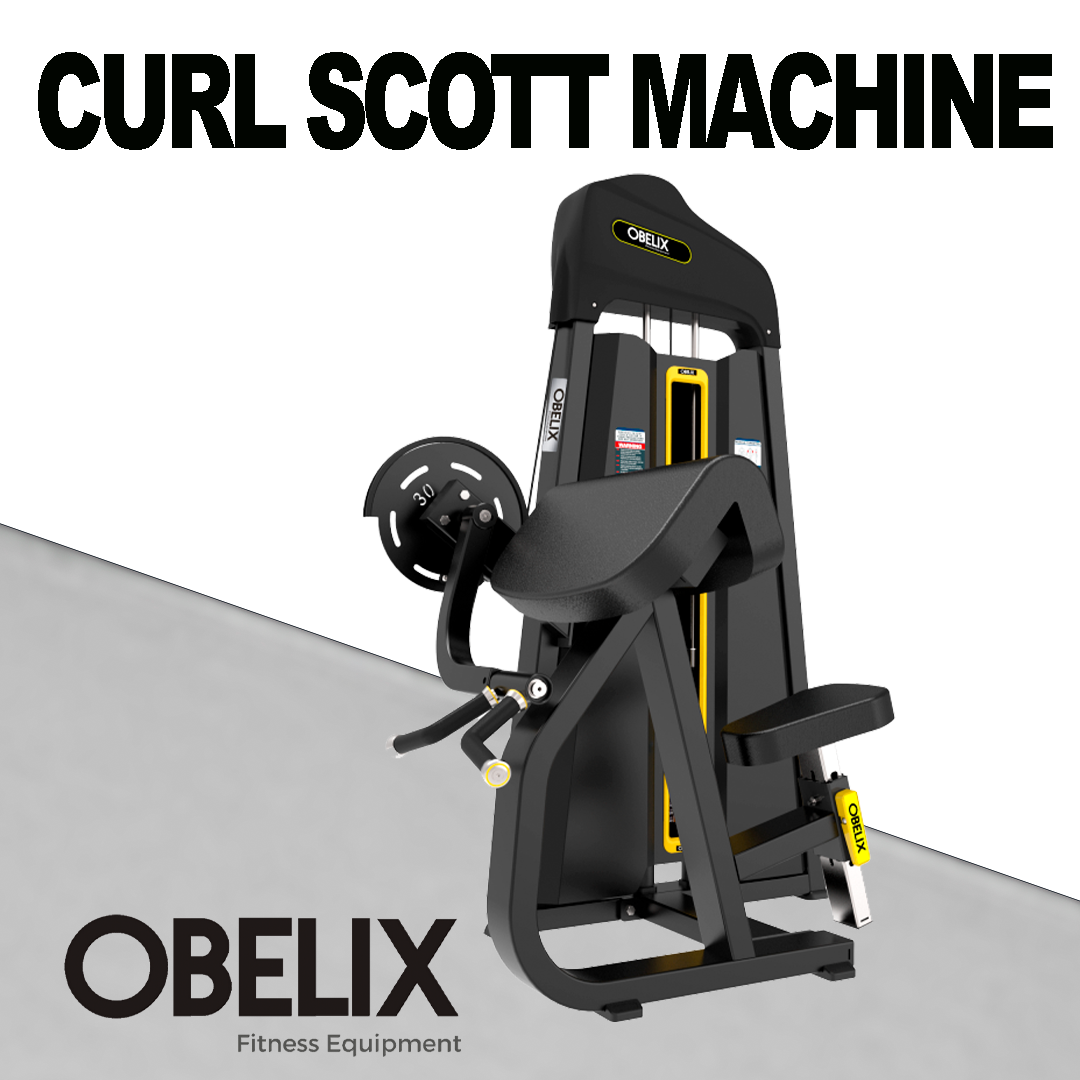 Curl Scott Machine - Curl de Biceps Scott