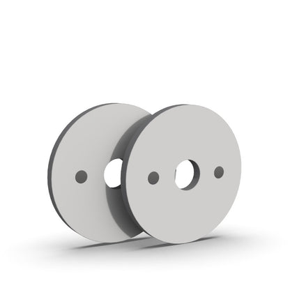 Discos Calibrados Powerlifting 5kg Blanco (Par) | XMASTER