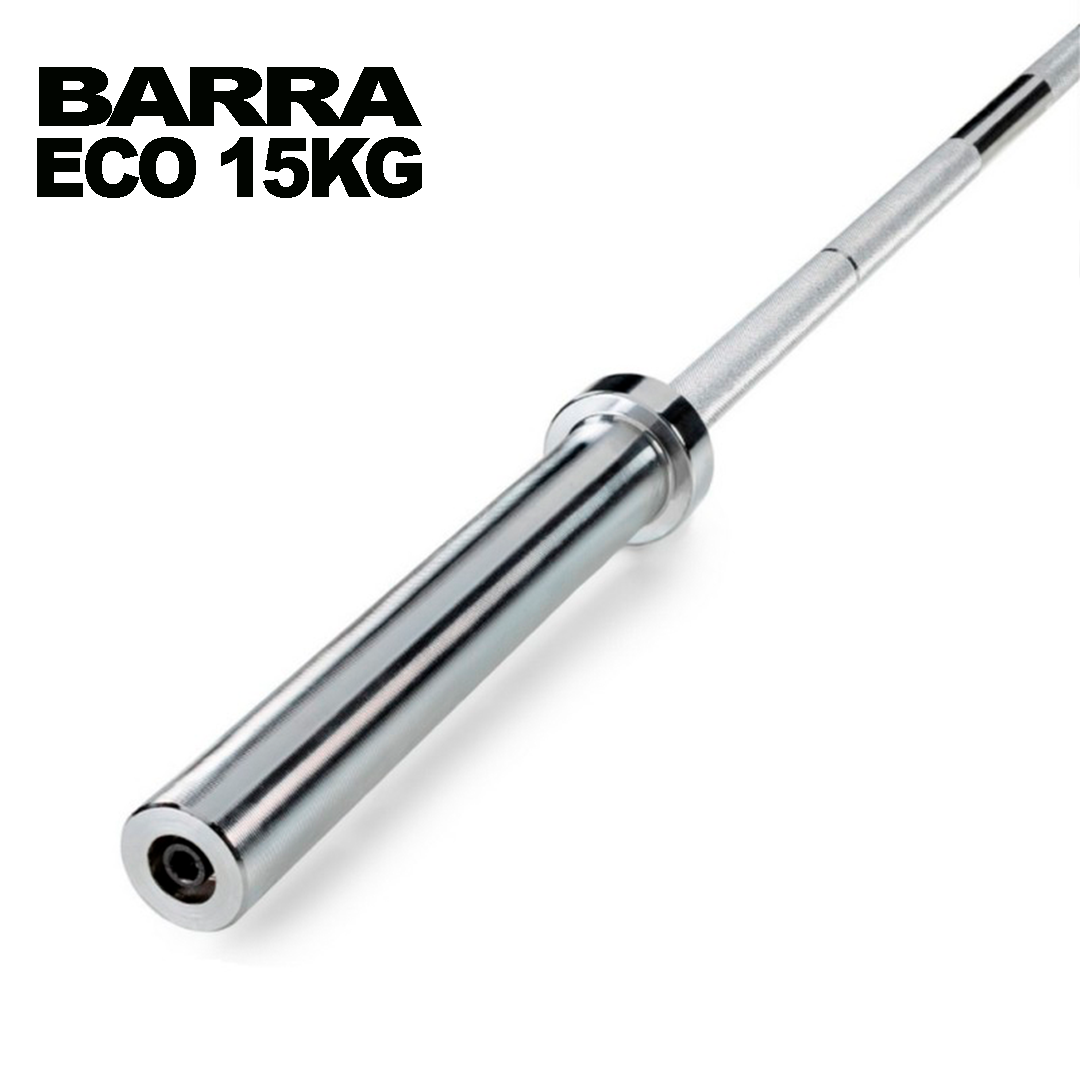 Barra Olímpica 15kg 220cm Eco Serie