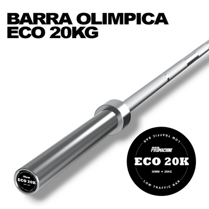 Barra Olímpica 20kg 220cm Eco Serie