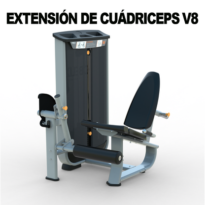 Extensión De Cuadriceps V8 Series | Obelix