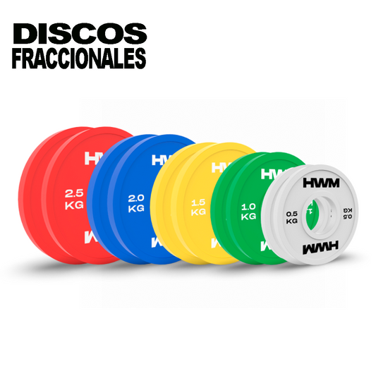 Pack 15kg Discos  Fraccionales | HWM