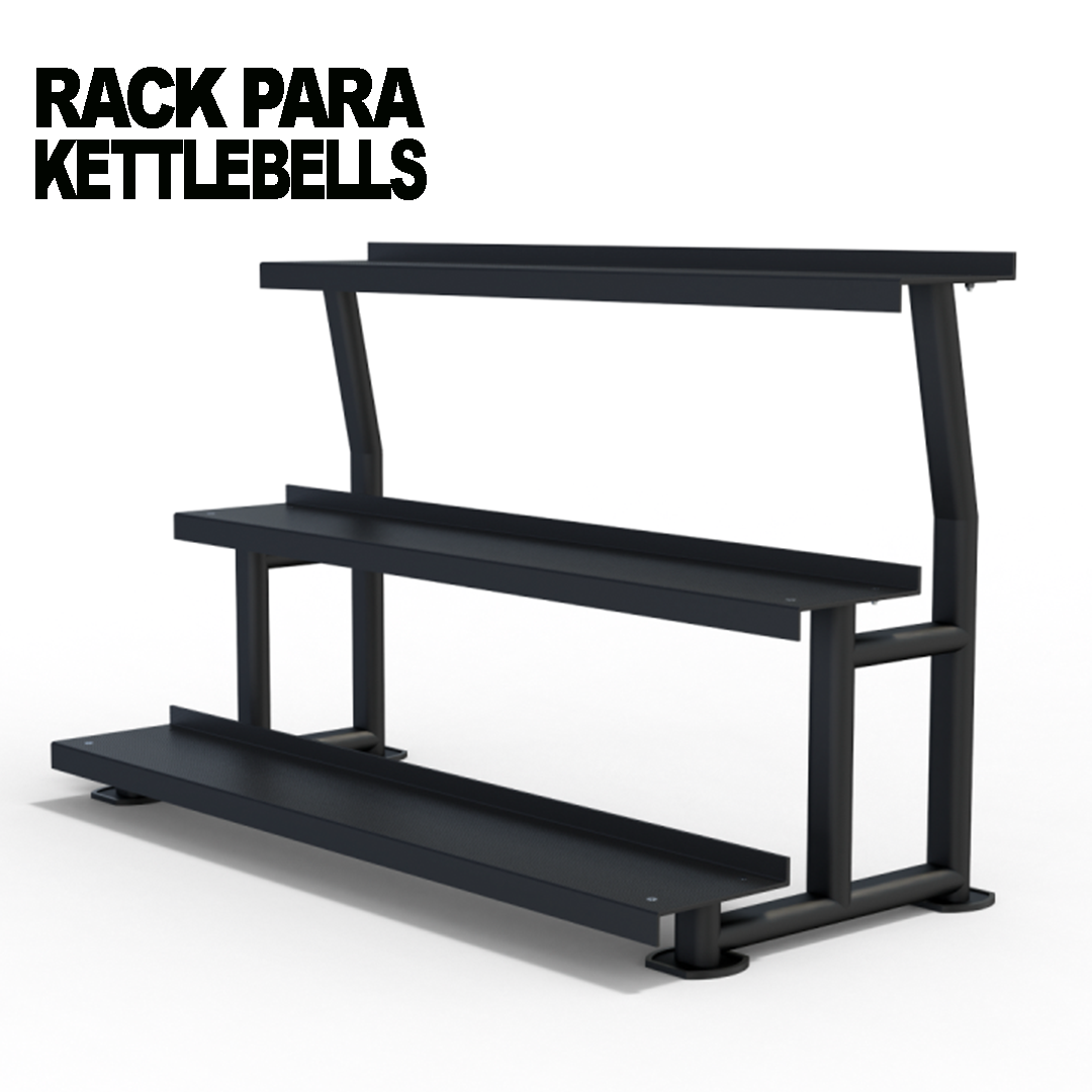 Rack para Kettlebells 3 Niveles