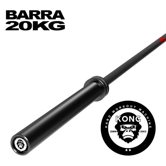 Barra Olímpica 20kg Cerakote Black | KONG