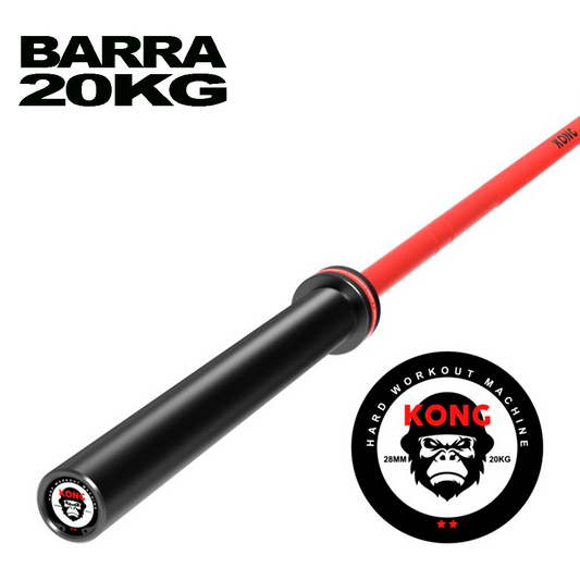Barra Olímpica 20kg Cerakote Red | KONG