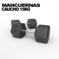 Mancuernas Hexagonales De Caucho 15kg (Par)