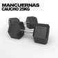 Mancuernas Hexagonales De Caucho 25kg (Par)