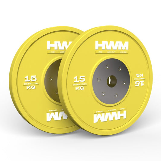 Par Bumper Plates Competición 15kg