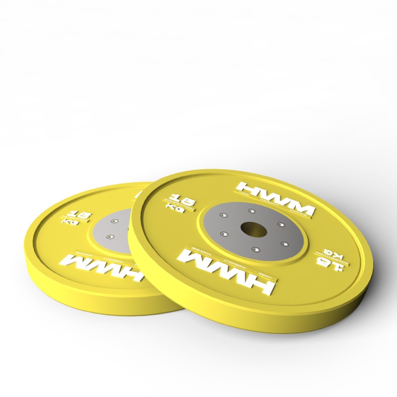 Par Bumper Plates Competición 15kg
