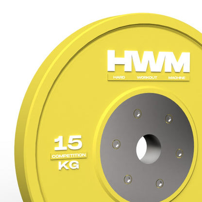 Par Bumper Plates Competición 15kg