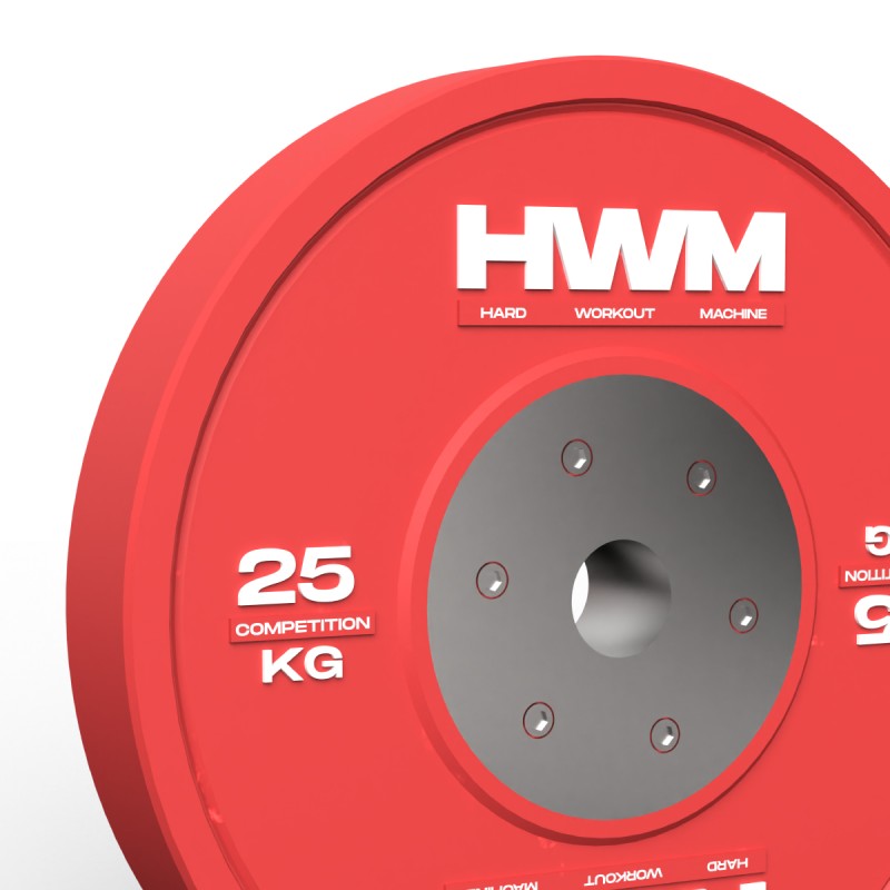 Par Bumper Plates Competición 25kg