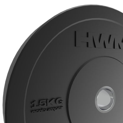Discos Olímpicos Bumper Black 15kg (par)