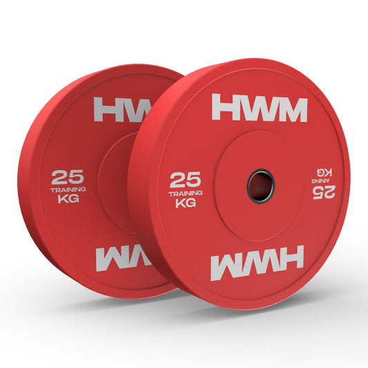 Discos Olimpicos Bumper Full Color 25kg (PAR)